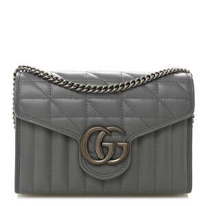 Gucci Calfskin Matelasse Aria Gg #230552G10B
